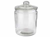 APS CLASSIC Glasdose mit Deckel 82251 , Maße (Ø x H): 14 x 21,5 cm, 2 Liter