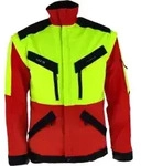 Pfanner&reg; Forstjacke CORDURA KlimaAIR 2in1, rot/warngelb 804163-60 , 1 St&uuml;ck,