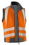 K&uuml;bler&reg; Warnschutz-Weste REFLECTIQ, warnorange/anthrazit 7207 8340 , 1 St&uuml;ck,