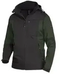 FHB&reg; Softshelljacke JANNIK, olive/schwarz 79105 , 1 St&uuml;ck, Gr&ouml;&szlig;e: XXL