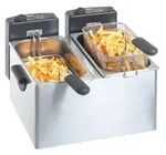 Bartscher MINI III Fritteuse A165112 , Volumen: 2 x 2 Liter, 400 x 400 x 280 mm