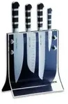Dick 4 Knives Acryl-Messerblock, 4-teilig 81972000 , Ma&szlig;e: 24 x 11,5 x 41 cm