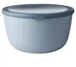 Mepal Frischhaltedose cirqula rund, 3000 ml 106218015700 , Farbe: blau, Nordic blue