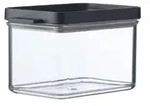 Mepal Vorratsdose omnia rechteckig, 700 ml 106411040400 , Farbe: schwarz