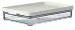 Mepal Aufschnittbox omnia, stapelbar 106415032500 , Farbe: wei&szlig;, Nordic white