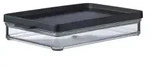 Mepal Aufschnittbox omnia, stapelbar 106415040400 , Farbe: schwarz