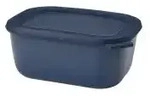 Mepal Frischhaltedose cirqula rechteckig, 1500 ml 106257016800 , Farbe: dunkelblau,