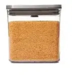 OXO STEELTM POP-Vorratsbeh&auml;lter, quadratisch 3118300 , 1 St&uuml;ck - 2,6 Liter