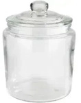 APS CLASSIC Glasdose mit Deckel 82250 , Ma&szlig;e (&Oslash; x H): 11,5 x 16 cm, 0,9 Liter