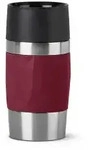 EMSA TRAVEL MUG COMPACT Isolierbecher N2160900 , 1 Thermoskanne, Farbe: Weinrot