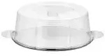 APS Tortenplatte inkl., 2 Hauben mit Griff 00652 , 1 Set = 1 Plate, 2 Hauben