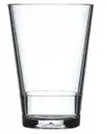 Mepal Flow Glas aus SAN-Kunststoff, transparent 106080453100 , Volumen: 275 ml