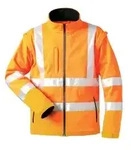 elysee&reg; Warnschutz-Softshell-Jacke TYLER 1 St&uuml;ck, Gr&ouml;&szlig;e: XL