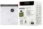 CASO Vacu ZIP-Bags, Vakuumbeutel, stabile Rippenstruktur, 20 Stk. 1293 , 1 Packung =