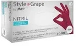 Style Grape Nitrilhandschuhe, puderfrei, bordeaux 01186-L , 1 Packung = 100 St&uuml;ck,