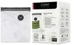 CASO Vacu ZIP-Bags, Vakuumbeutel, stabile Rippenstruktur, 20 Stk. 1292 , 1 Packung =