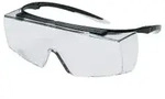 uvex super f OTG Schutzbrille, kratzfest, beschlagfrei 9169261 , Farbe: schwarz /