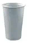 Papstar Trinkbecher 16117 , 1 Packung = 100 Trinkbecher, 0,2 l, weiss