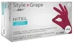 Style Grape Nitrilhandschuhe, puderfrei, bordeaux 01186-XL , 1 Packung = 100 St&uuml;ck,