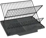 WENKO Abtropfmatte Nelia mit Abtropfgestell, f&uuml;r Wasserablauf 54771100 , 1 St&uuml;ck