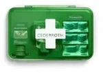 Cederroth Plasterspender Wound Care Dispenser, gef&uuml;llt 51011009 , Farbe: Blau inkl.