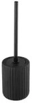 WENKO WC-Garnitur Belluno, aus Keramik 24805100 , 1 Garnitur, Farbe: schwarz