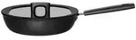 Fiskars Hard Face Schmorpfanne mit Deckel, kratzfest 1052231 , 1 Pfanne, Volumen: 2,8