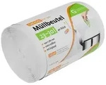 DEISS FOR YOU M&uuml;llbeutel 23-30 L mit gr&uuml;nem Zugband aus HDPE 56080 , 1 Rolle = 40
