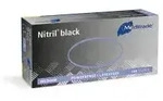 Meditrade Nitril&reg; black Untersuchungs- und Schutzhandschuhe 1284M , 1 Packung = 100