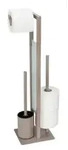 WENKO WC-Garnitur Rivalta, 3-in-1 25553100 , 1 Garnitur, Farbe: taupe