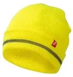 NITRAS&reg; Strickm&uuml;tze 730, mit Reflexstreifen, neongelb 730 , 1 St&uuml;ck, Farbe: