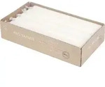M&uuml;ller Kerzen Stearin Kronkerze PRO NATURE, wei&szlig; 8992002182 , 1 Packung = 10