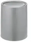 WENKO Schwingdeckeleimer Atri, 6 Liter 25219100 , Farbe: grau
