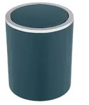 WENKO Schwingdeckeleimer, 2 Liter 25147100 , Farbe: dunkelgr&uuml;n