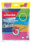Vileda Colors Microfaser Allzwecktuch 150542 , 1 Packung = 4 T&uuml;cher