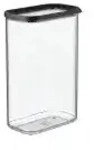 Mepal Modula Vorratsdose, schwarz 106911040400 , Volumen: 2 Liter