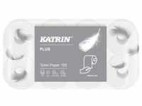 KATRIN Plus Toilet 150 Toilettenpapier 132410 , 1 Karton = 6 x 8 Rollen à 150...