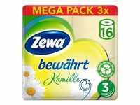 Zewa Bewährt Kamille Toilettenpapier mit Strohanteil Großpackung 29477 , 1 Packung