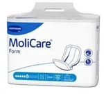 MoliCare&reg; Form Inkontinenzvorlage, 6 Tropfen 1684460 , 1 Karton = 4 Packungen &agrave; 32