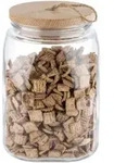 APS Vorratsglas WOODY 82257 , Ma&szlig;e (&Oslash; x H): 14 x 21,5 cm, 2,5 Liter