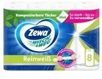 Zewa K&uuml;chenrolle Wisch&Weg Reinwei&szlig; 43221 , 1 Packung = 8 Rollen x 45 Blatt