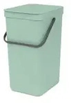 Brabantia Abfalleimer "Sort and Go", 16 Liter 211867 , Farbe: Jade Green