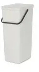 Brabantia Sort & Go Recycling-Beh&auml;lter, 40 L 214424 , Farbe: Light Grey