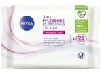 NIVEA 3 in 1 Reinigungst&uuml;cher, pflegend 81906 , 1 Packung = 25 Reinigungst&uuml;cher