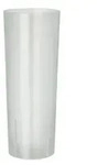 Papstar Longdrinkbecher, transluzent, unzerbrechlich 16503 , 1 Karton = 50 Packungen