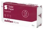 Satino HiLine Toilettenpapier, 4-lagig, hochwei&szlig;, MT1 043030 , 1 Paket = 9...