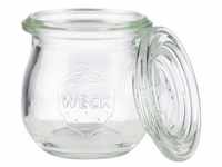 APS Weck Gläser mit Deckel, Mini-Tulpenform 75 ml 82350 , Maße (Ø x H): 5,5 x 6 cm
