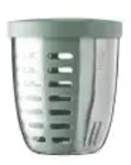 Mepal Ellipse Fruitpot ellipse, inkl. Edelstahlgabel, 600 ml 107655094700 , Farbe:
