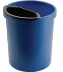 helit Abfalleinsatz Kunststoff schwarz 6 l - H61069-95