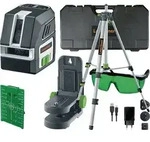 Kreuzlinienlaser PocketCross-Laser 2G &plusmn; 3,5Grad &plusmn; 0,3 mm/m 55m Kompaktstativ